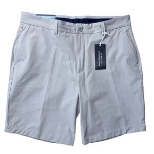 Vineyard Vines Mens 33 Waist 9" On The Go Gray Golf Shorts NWT